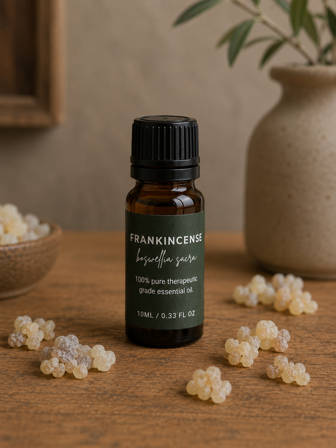 Oman Frankincense Essential Oil – 100% Pure Hojari Boswellia sacra 10 ml
