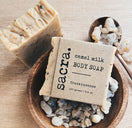 Handcrafted Omani Frankincense Camel Milk Soap made with Premium Hojari frankincense, camel milk, and nourishing natural oils for gentle daily cleansing.