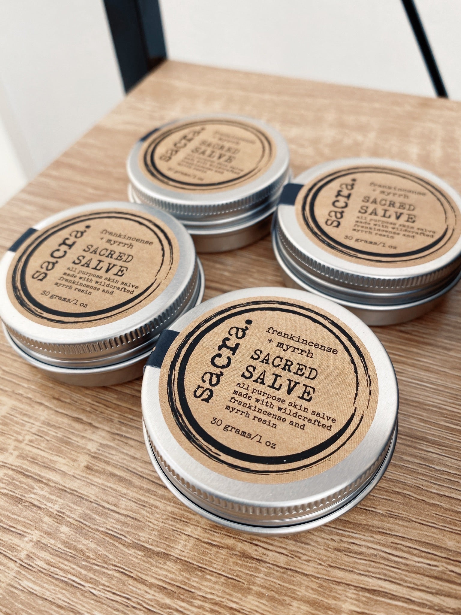 Sacred Salve with Frankincense and Myrrh