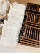 Bamboo Soap Rack