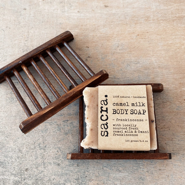 Bamboo Soap Rack